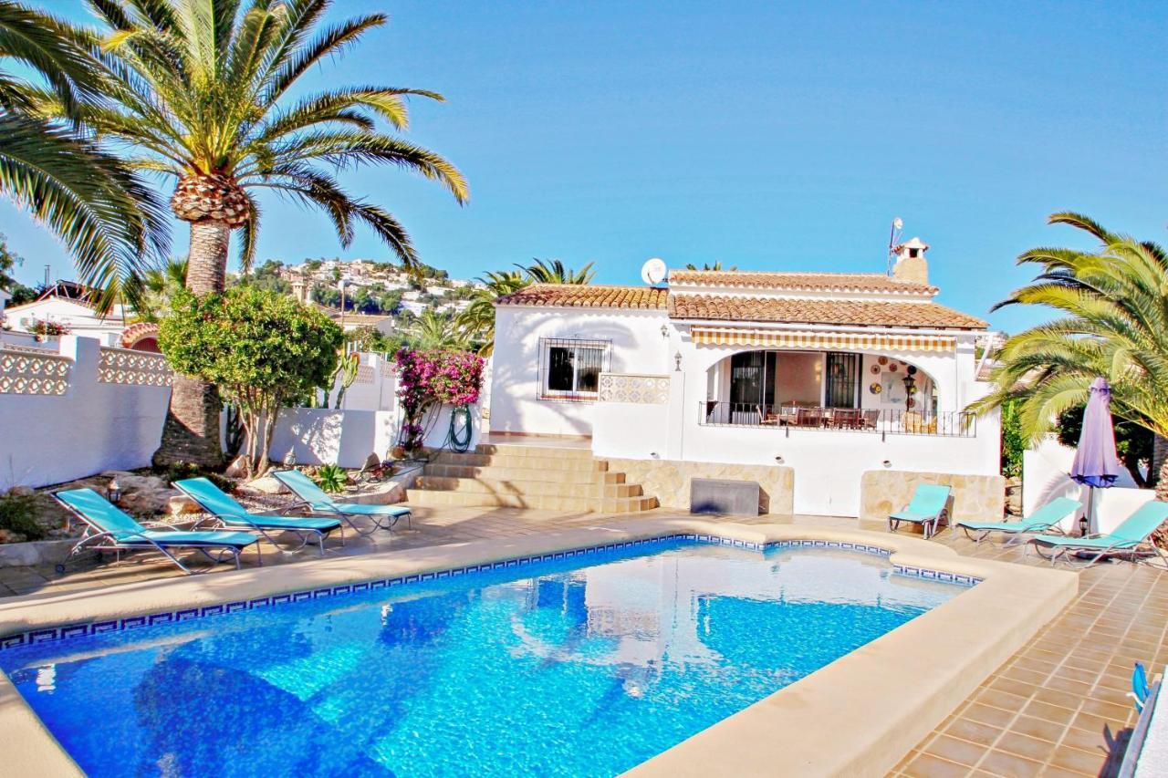 Paula-3 - Holiday Home With Private Swimming Pool In Moraira Luaran gambar