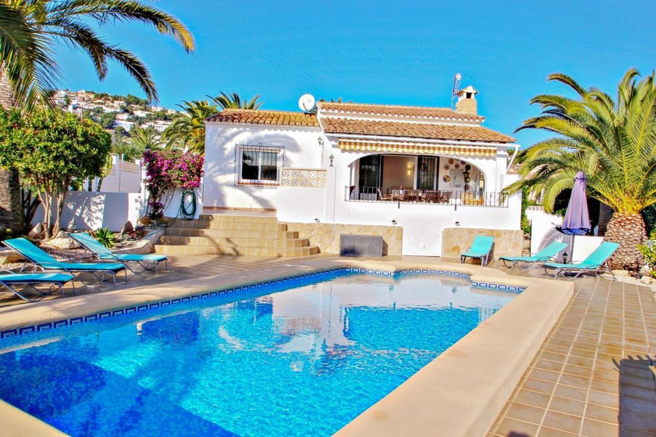Paula-3 - Holiday Home With Private Swimming Pool In Moraira Luaran gambar